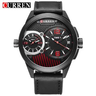 Luxury Brand CURREN Fashion Multiple Time Zone Business Men Watches Casual Quartz Male Clock  Hodinky Masculino