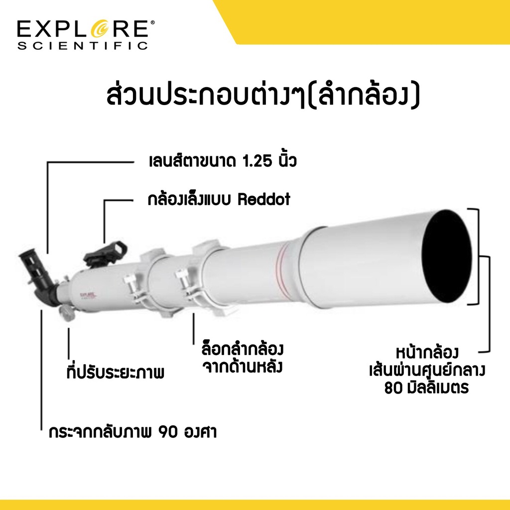 พร้อมส่ง-explore-scientific-fistlight-80-nano-mount