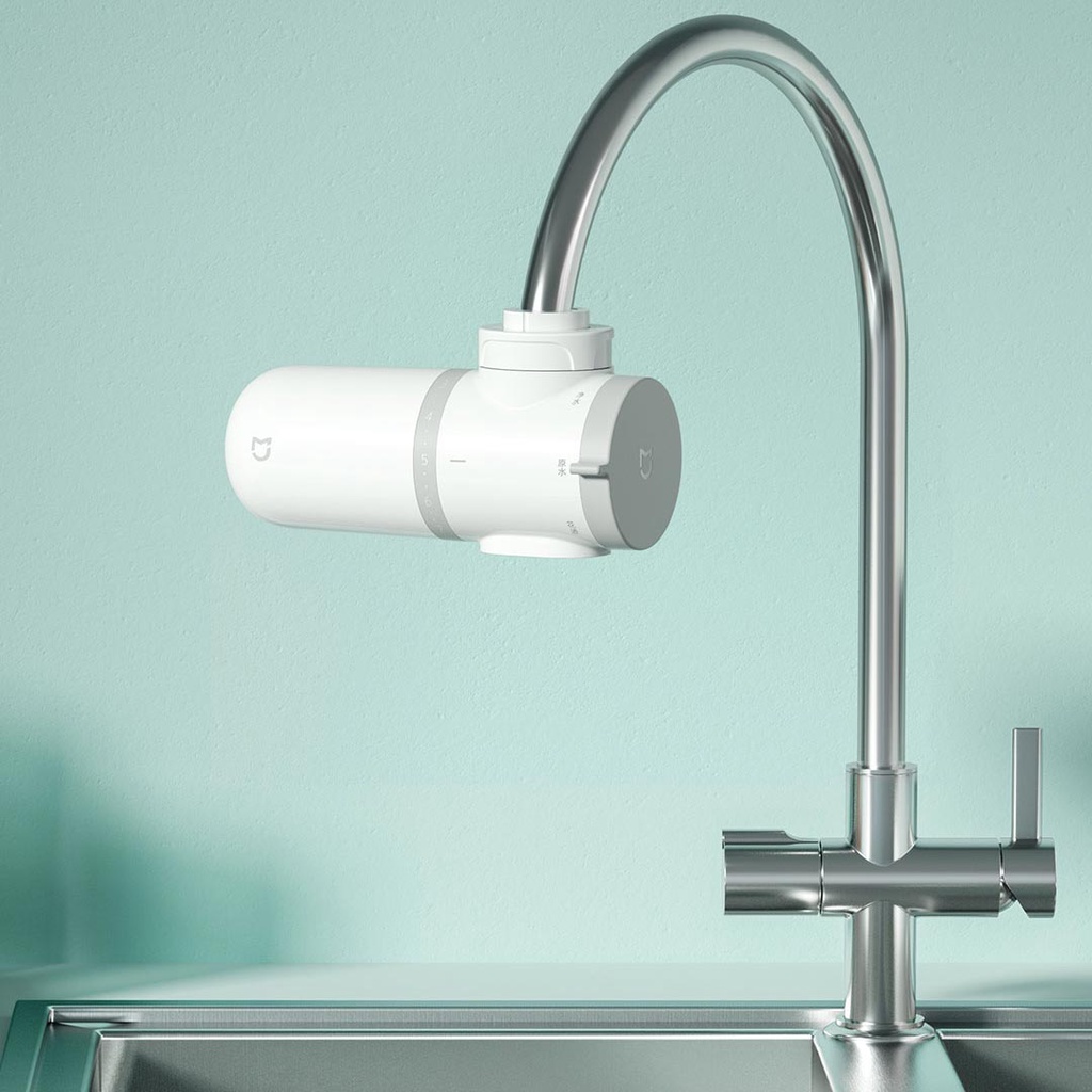 ภาพสินค้าXiaomi Mijia Faucet Water Cleaner Purifier MUL11 Filter Kitchen Bathroom Sink Tap Filtration เครื่องกรองน้ำติดหัวก๊อก จากร้าน umimall บน Shopee ภาพที่ 6