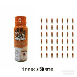 O3Vit Dietary Supplement อาหารเสริมสำหรับสุนัข แบบน้ำ 50ml x 50 ขวด