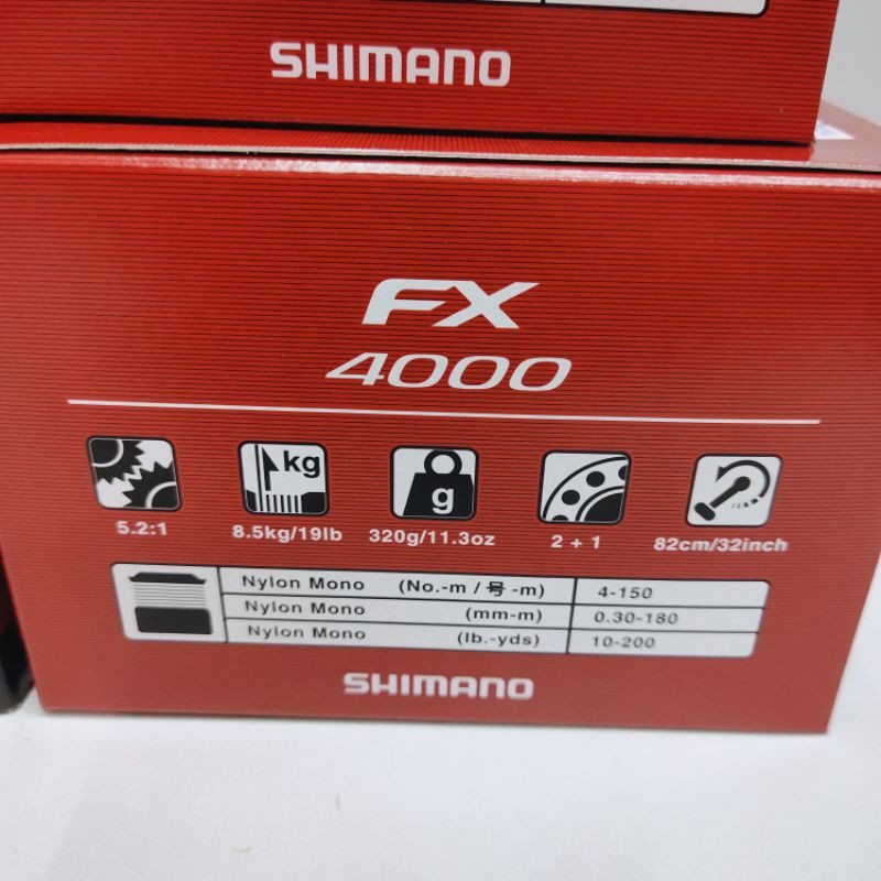 รอก Shimano FX 2019 1000/2000/2500/C3000/4000 | Shopee Thailand