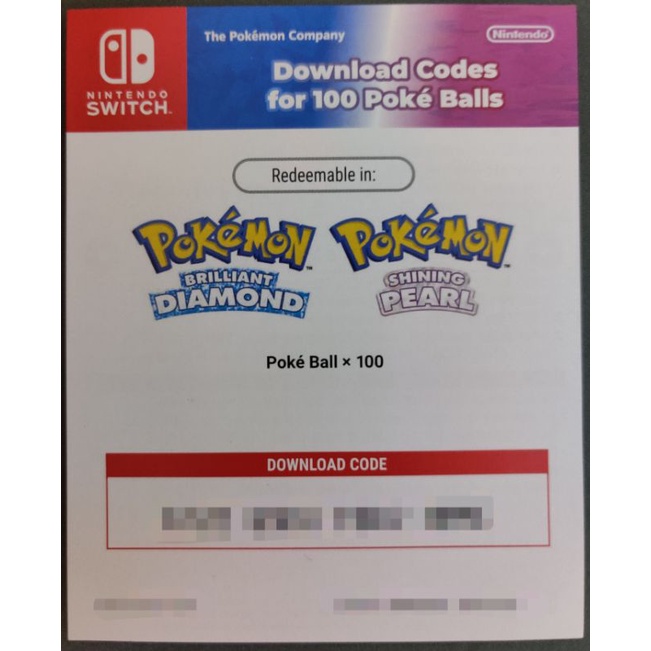 Download Codes for 100 Poke balls | Shopee Thailand