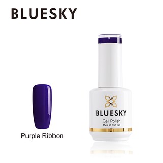 สีเจล Bluesky gel polish Purple-Ribbon 15ml.