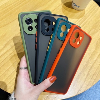 เคสโทรศัพท์มือถือซิลิโคนเนื้อแมตต์ใสกันกระแทกป้องกันกล้องสําหรับ Xiaomi11T 11 T Pro 11 Lite 5G Ne Mi11 Pro 11Lite 4G 5G Mi11 Xiaomi Mi11