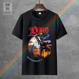 【Sportwear】เสื้อยืดคอกลม แขนสั้น ผ้าฝ้าย 100% พิมพ์ลาย Dio Holy Diver Official Licensed สําหรับผู้ชายS-5XL