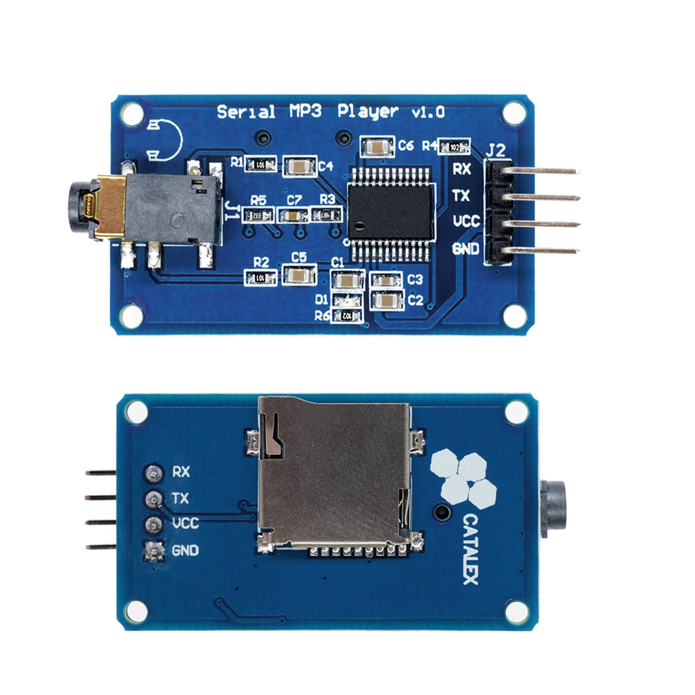 music-uart-โมดูลเครื่องเล่น-mp3-yx5300-สําหรับ-arduino-avr-arm-pic