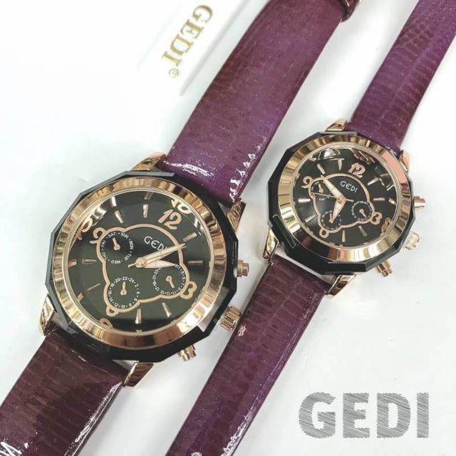 gedi-watch-สินค้าแท้-กันน้ำ80-พร้อมกล่อง-ราคาเรือนละ-590บาท