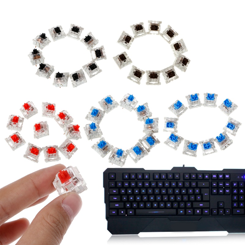 ev-สวิตช์สีน้ําตาล-10-ชิ้น-สําหรับ-cherry-mx-clone-gateron-mx-switches-tester-for-mechanical-keyboard-customize-diy