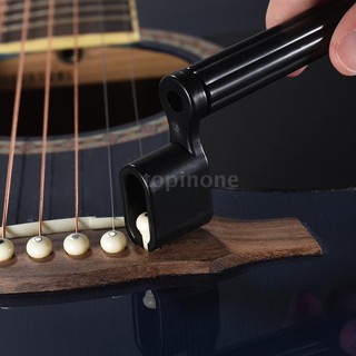 E*M Plastic Acoustic Electric Guitar Bass String Peg Winder Bridge Pin Puller Guitar Repair Maintena