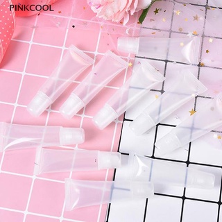 Pinkcool หลอดเปล่า สําหรับใส่เครื่องสําอาง ลิปกลอส บาล์ม 10 ชิ้น