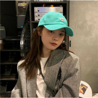ภาพขนาดย่อของภาพหน้าปกสินค้าพร้อมส่ง 7 สี หมวกแก๊ปสีสันสดใสสไตล์เกาหลี หมวกเบสบอล หมวก cap เกาหลี จากร้าน pinkostore1990 บน Shopee ภาพที่ 4