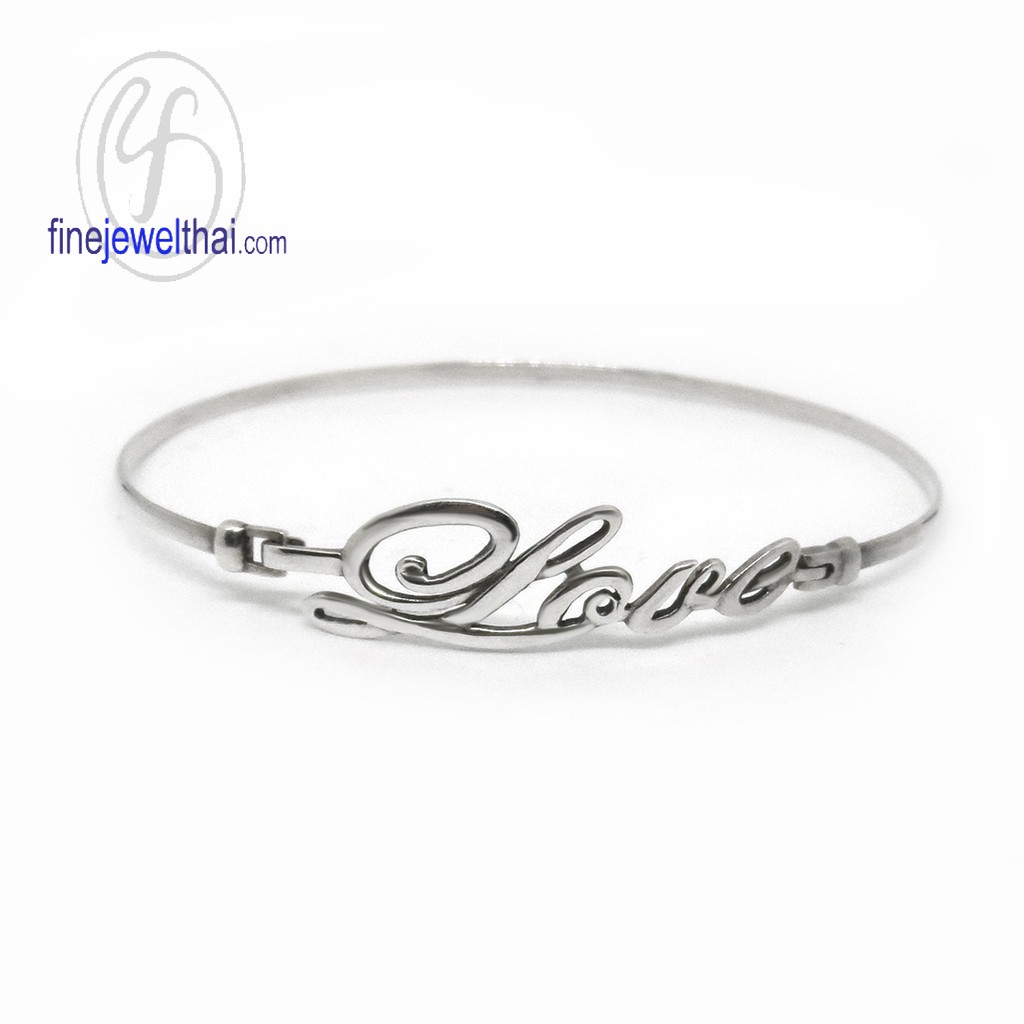 finejewelthai-กำไล-กำไลเงินแท้-เงินแท้-bangle-silver925-g302300