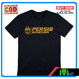 เสื้อยืด T-shirt T-SHIRT Cotton DISTRO Men Women Clothes STYLE PERSIB BANDUNG MOTIF