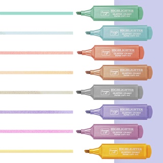 ภาพหน้าปกสินค้าปากกามาร์กเกอร์ไฮไลท์ ความจุขนาดใหญ่ 1 2 5 มม. หลากสี สําหรับนักเรียน ที่เกี่ยวข้อง