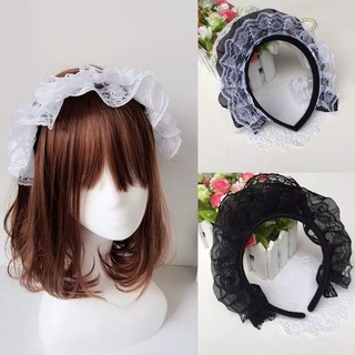 ที่คาดผมลูกไม้ เมด หลายแบบ [พร้อมส่ง] มีหลายสี โลลิต้า