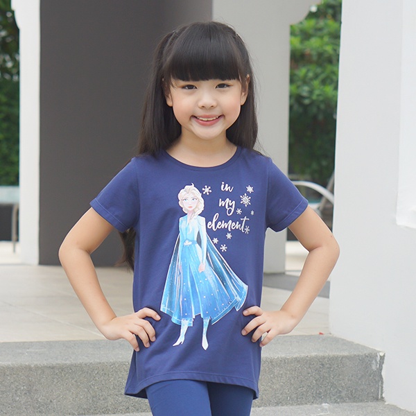 disney-frozen-elsa-t-shirt-เสื้อเด็กผู้หญิง-โฟรเซ่นเอลซ่า-สินค้าลิขสิทธ์แท้100-characters-studio