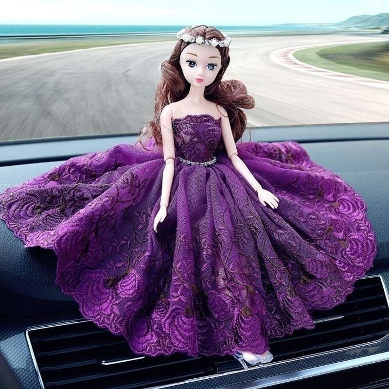 ตัวละครตุ๊กตารถตกแต่งชุดแต่งงานภายในรถด้านหลังรถตกแต่งรถเจ้าสาว-zilei-xinjiang-ทิเบตพิเศษ-chain