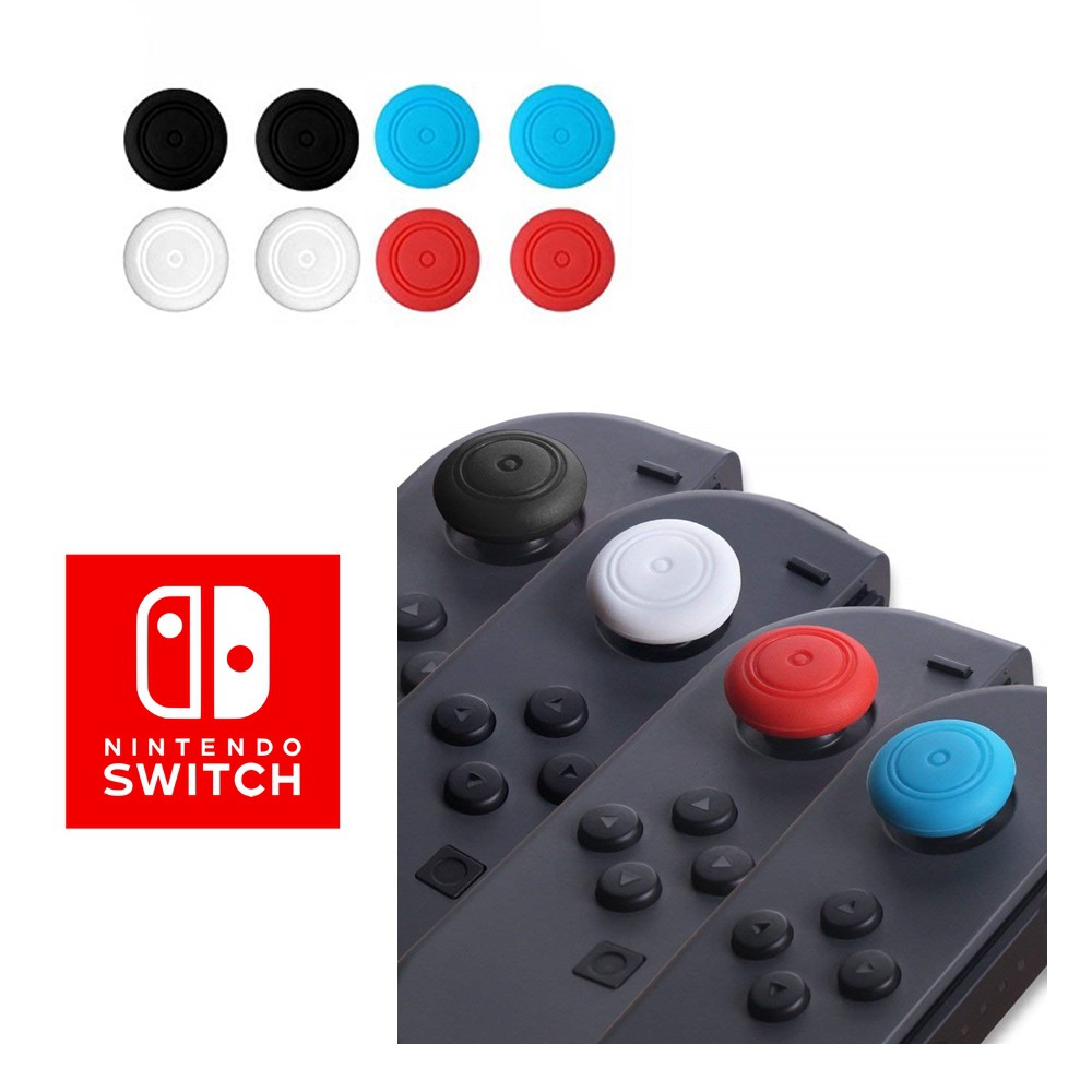 ภาพหน้าปกสินค้าซิลิโคนอนาล็อก Joy Con Nintendo Switch / Switch OLED ซิลิโคน Joy Con​