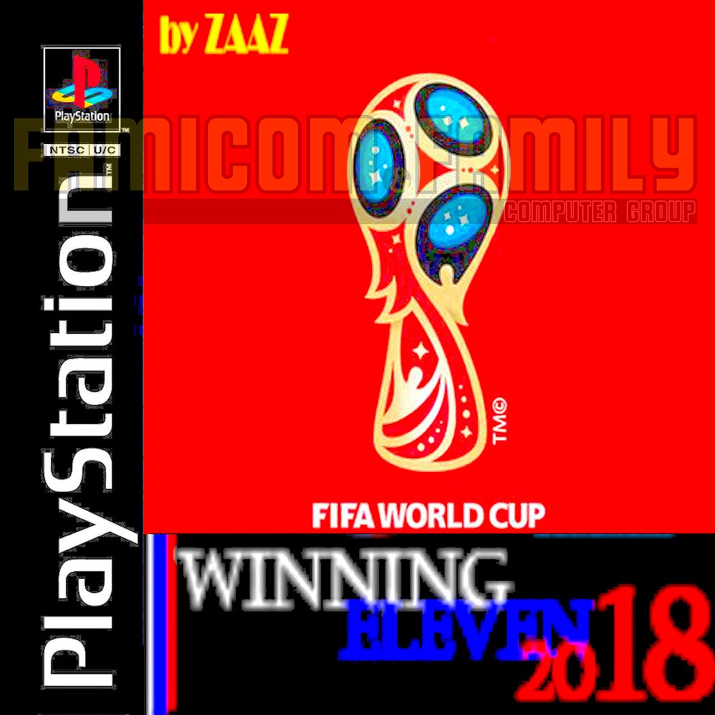 เกม-play-1-winning-eleven-2018-fifa-world-cup-สำหรับเล่นบนเครื่อง-playstation-ps1-และ-ps2-จำนวน-1-แผ่นไรท์