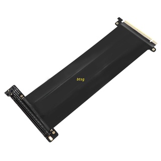 Full Speed PCIE 3.0 X16 Riser Cable Graphics Card Extension for GPU Vertical 90°