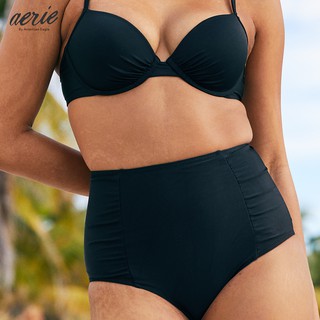 Aerie High Waisted Bikini Bottom กางเกง ชั้นใน ผู้หญิง บิกินี่ ว่ายน้ำ เอวสูง (ASW 075-1373-073)