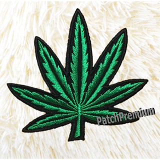 Weed - ตัวรีด (Size M) ตัวรีดติดเสื้อ