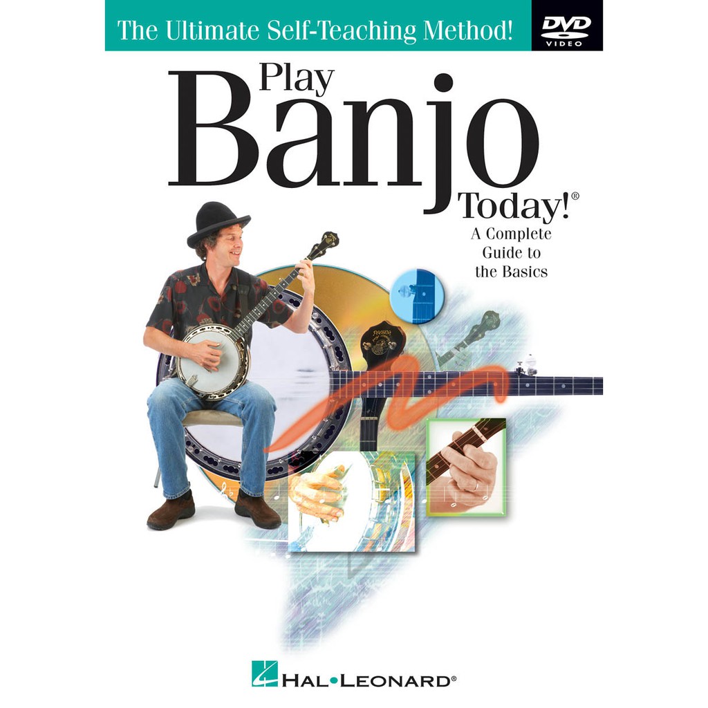 PLAY BANJO TODAY! LEVEL ONE A Complete Guide to the Basics Book/CD/DVD ...