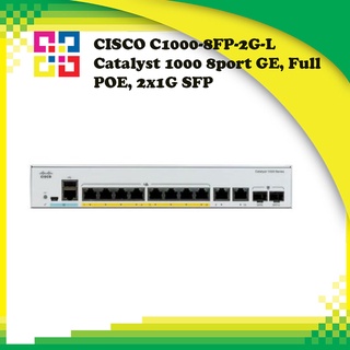 CISCO C1000-8FP-2G-L Catalyst 1000 8port GE, Full POE, 2x1G SFP