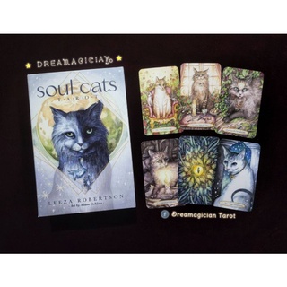 Soul Cats Tarot ไพ่ยิปซีแท้ลดราคา ไพ่ยิปซี ไพ่ทาโร่ต์ ไพ่ออราเคิล Tarot Oracle Card Deck