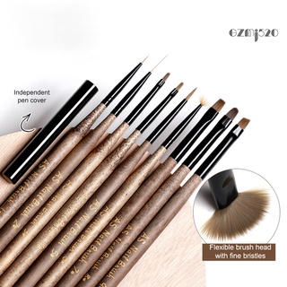 【AG】Nail Liner Brush Reusable Anti-Slip Convenient Drawing Liner Brush DIY Fine Details Manicure Tools for Lady