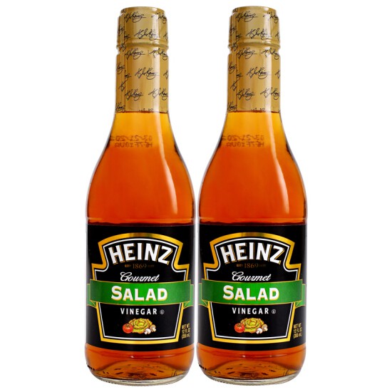 ไฮน์ Heinz น้ำส้มสายชูหมัก สำหรับทำน้ำสลัด Salad Vinegar 355 ml