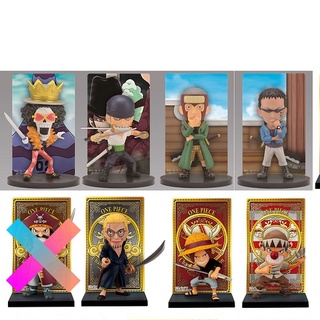 [ฟิกเกอร์แท้] [วันพีช] Ichiban Kuji One Piece - Roronoa Zoro / Yosaku / Johnny - Card Stand Figure (Banpresto