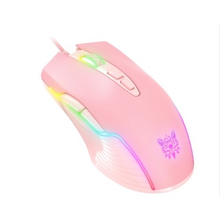 ภาพขนาดย่อของภาพหน้าปกสินค้าOnikuma Sakura Pink Gaming Mouse เมาส์เกมมิ่ง จากร้าน bcs_group บน Shopee ภาพที่ 2