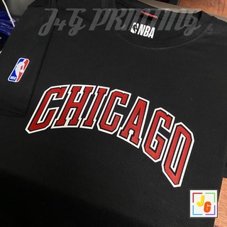 เสื้อยืดผ้าฝ้ายพิมพ์ลายขายดี ✺▬NBA CHICAGO BULLS Customized Shirt