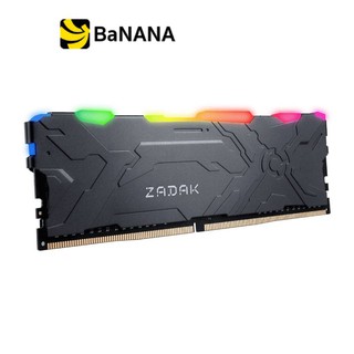 ZADAK Ram PC DDR4 8GB/2666MHz.CL16 (8GBX1) MOAB AURA2 RGB แรม by Banana IT