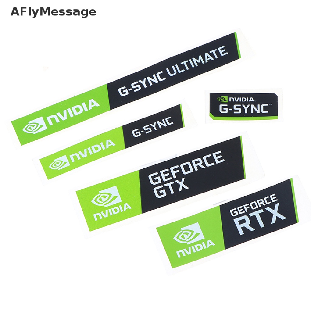 aflymessage-ใหม่-สติกเกอร์ฉลาก-nvidia-gtx-geforce-สําหรับติดตกแต่งแล็ปท็อป-5-ชิ้น