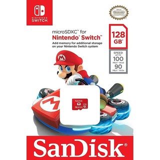 สินค้า SanDisk microSD card for nintendo switch แท้คะ