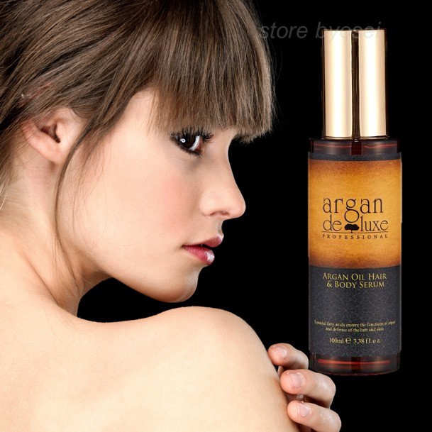 Argan Deluxe Argan Oil Hair & Body Serum ขนาด 100 ml ออยล์บำรุงผมแห้ง