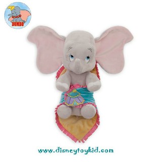 Disneys Babies Dumbo Plush Doll and Blanket - Small -11 ตุ๊กตาผ้านิ่ม ในผ้าห่ม ช้างน้อยดัมโบ้ สูง 11 นิ้ว Disney USA 