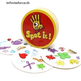 ภาพขนาดย่อของภาพหน้าปกสินค้า(Inth) Dobble Spot It Card Game บอร์ดเกมของเล่น สไตล์ฮิปฮอป จากร้าน infiniteforce.th บน Shopee ภาพที่ 2