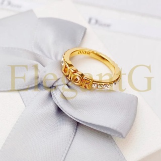 【ElegantG】แหวนทองเหลือง ชุบทอง 18K สําหรับซีดียิปโซ