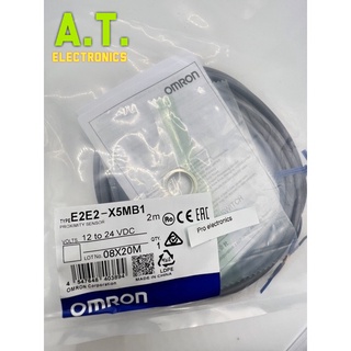 ถูกสุด! E2E2-X5MB1  SENSOR PROXIMITY ขนาดหัว M12 ระยะจับ 5MM PNP-NO พร้อมส่งที่ไทย🇹🇭 ส่งทุกวัน