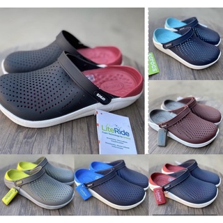 สินค้า Crocs LiteRide Clog หิ้วนอก ถูกกว่าshop Crocs Literide Clog Original 100% Unisex Basic Crocs shoes#3