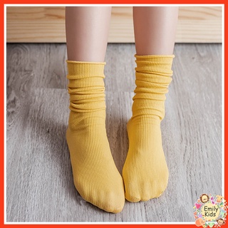 ภาพหน้าปกสินค้าพร้อมส่ง ถุงเท้ายาว ผ้านิ่ม ยืดหยุ่น สีแคนดี้ สําหรับเด็กผู้หญิง อายุ 1-12 ปี 1 คู่ ที่เกี่ยวข้อง