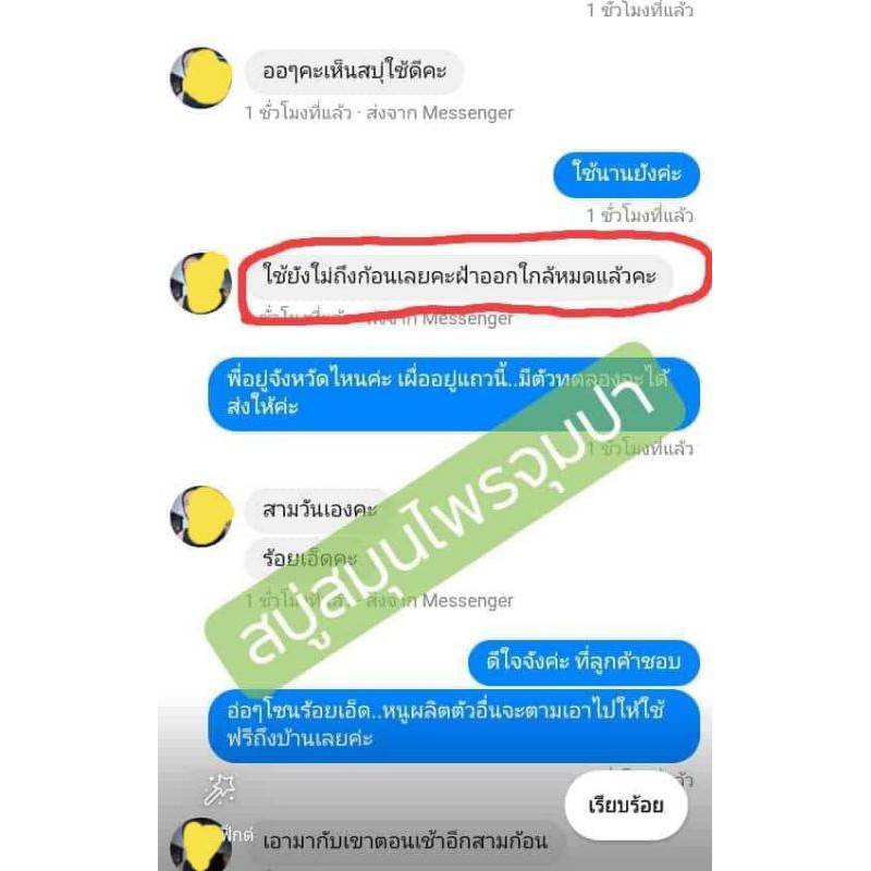 สบู่สมุนไพรจุมปา-ลดฝ้า-สบู่ไชเท้า