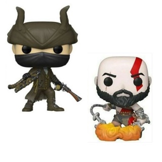 Funko POP โมเดลฟิกเกอร์ God of War Kratos Bloodborne Hunter ของเล่นสําหรับเด็ก