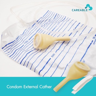 ภาพขนาดย่อของภาพหน้าปกสินค้าถุงยางอนามัยต่อสายปัสสาวะ Condom External Catheter บรรจุ 1 ชิ้น จากร้าน 20dayscareable บน Shopee ภาพที่ 3