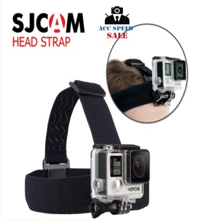 SJCam Head Strap สายรัดหัวแอคชั่นแคม ใส่ SJ Gopro ได้