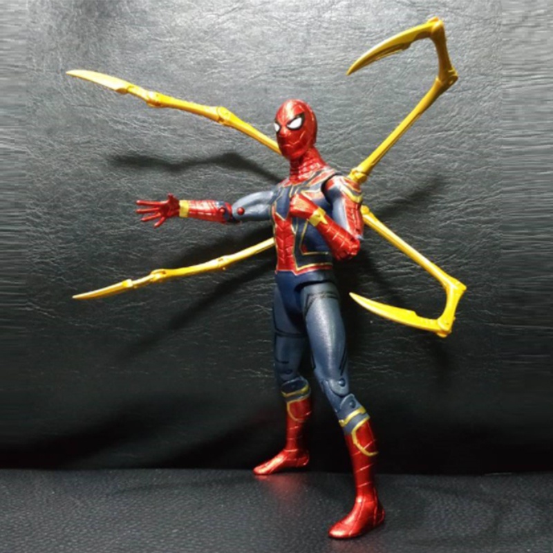 💥COD💥โมเดล สไปเดอร์แมน,spider man Ironman Action Figure สไปเดอร์แมนของ ...