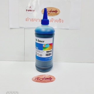 หมึกเติมสำหรับเครื่องพิมพ์ BROTHER ทุกรุ่น ที่ติดแท็งก์  สีน้ำเงิน 1 ขวด ขวดละ  500 ML (ออกใบกำกับภาษีได้)